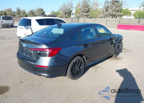 2024 Honda Civic Sport из США, поврежденный, VIN 2HGFE2F53RH516275